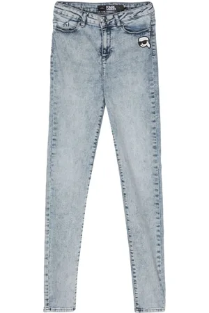 Karl Lagerfeld Ikonik 2.0 skinny-jeans med høj talje