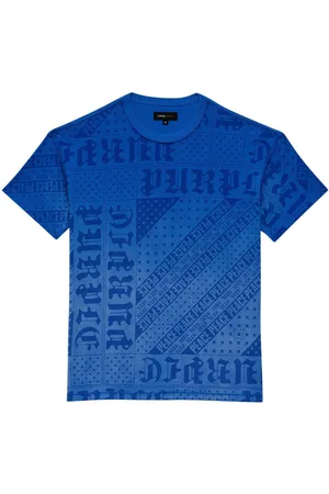 Purple Brand T-shirt med logotryk
