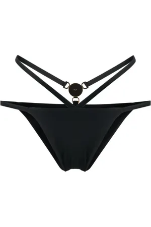 VERSACE Bikiniunderdel med remme og Medusa-plade