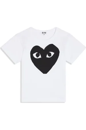 Comme des Garçons T-shirt med Play tryk