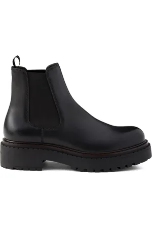 Prada Chelsea-støvler i læder