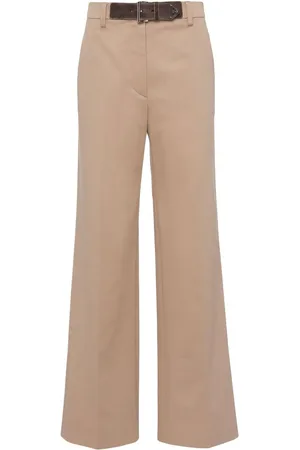 Prada Gabardine bukser med brede ben