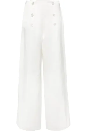 Ralph Lauren Bukser i satin med brede ben