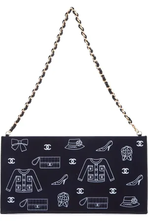 CHANEL 2002 Icon skuldertaske med kæde