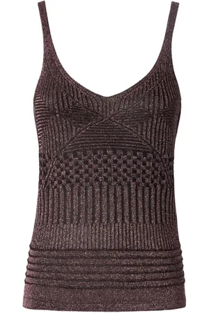 Missoni Metallisk tanktop i strik