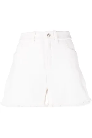 Barrie Shorts med frynsedetalje i siden