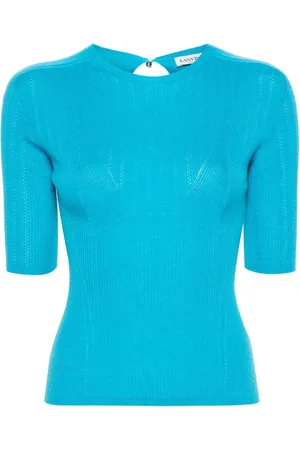 Lanvin Strikket top med paneler