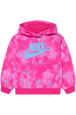 Nike Hættetrøje i jersey med batiktryk