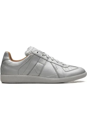 Maison Margiela Replica "Silver Cracked" low-top sneakers