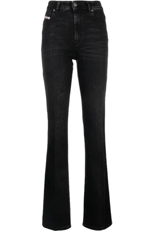 Diesel Højtaljede bootcut-jeans