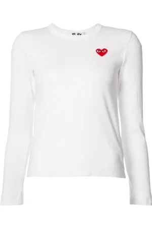 Comme des Garçons T-shirt med hjertelogo