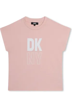 DKNY T-shirt med logotryk
