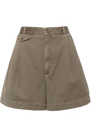 AGOLDE Becker shorts med læg-detalje