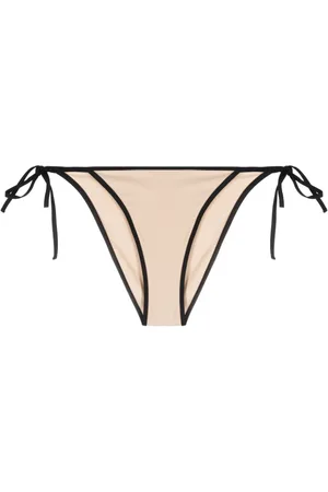 Totême Stribet bikiniunderdel med bindelukning