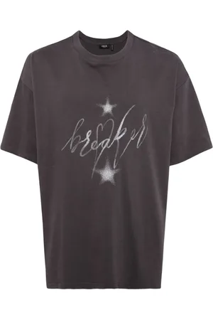 FIVE CM T-shirt i bomuld med glimmer-stjerne