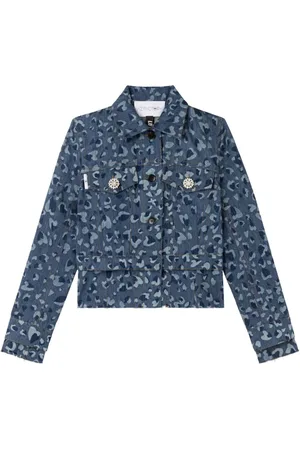 AZ FACTORY Lulu denimjakke med hjertetryk