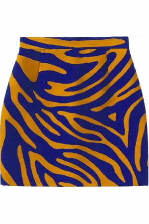 Proenza Schouler Kort stribet nederdel i jacquard