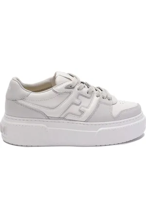 Fendi Sneakers med paneler og FF-monogram