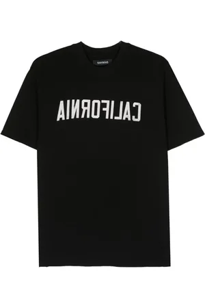 Nahmias T-shirt med slogantryk