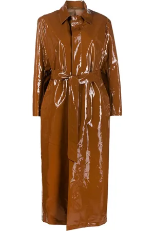 Filippa K Trenchcoat med skinnende finish