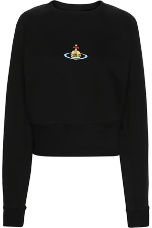 Vivienne Westwood Sweatshirt med broderet orb-logo