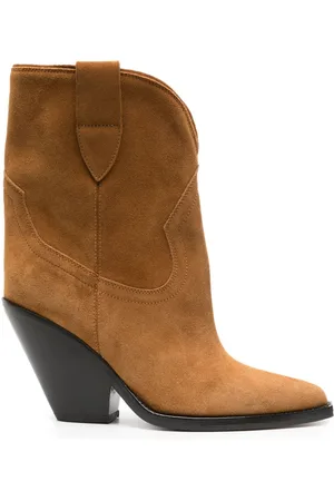 Isabel Marant Leyane 90mm ruskindsstøvler