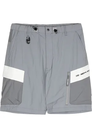 Izzue Cargo-shorts med colourblocking og logotryk