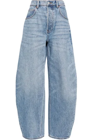 Alexander Wang Jeans med brede ben og rund talje