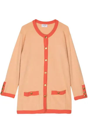CHANEL Cardigan med CC-knapper fra 1990-2000
