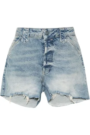 AllSaints Idaho denimshorts med mellemhøj talje