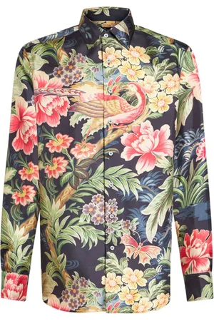 Etro Skjorte med blomstertryk