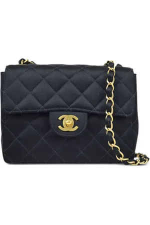 CHANEL Lille firkantet Classic Flap skuldertaske fra 2000