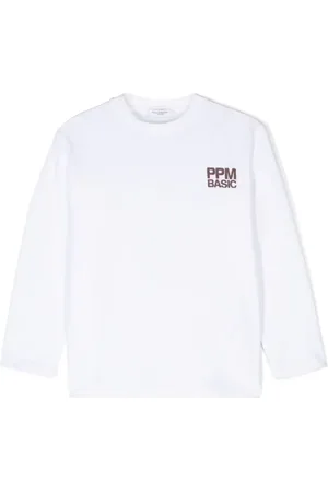 Paolo Pecora T-shirt med logo-applikation