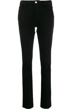 Frame Højtaljede Sylvie Slender-jeans med lige ben