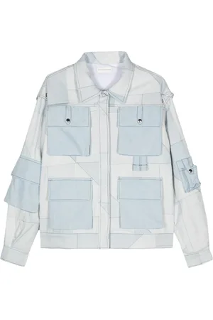 FAITH CONNEXION Denimjakke med paneler