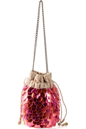 Nannacay Keely bucket-taske med pailletter