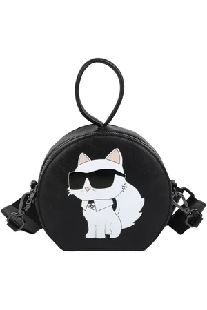 Karl Lagerfeld Taske med grafisk tryk og håndtag