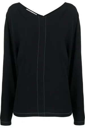 Stella McCartney Bluse med V-hals