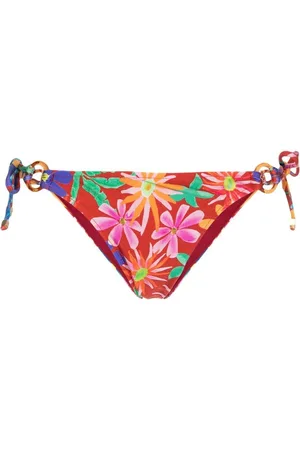 PATBO Aster bikinitrusser med blomstret tryk