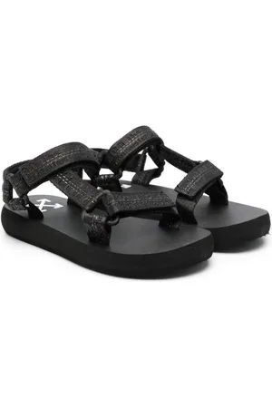OFF-WHITE Sandaler med burrelukning og åben tå