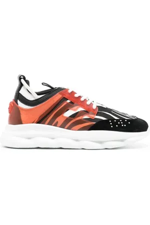 VERSACE Chain Reaction sneakers med zebratryk