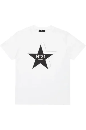 Nº21 T-shirt med logotryk