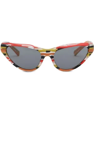 Marni Spacey Stripey Mavericks cat eye-solbriller