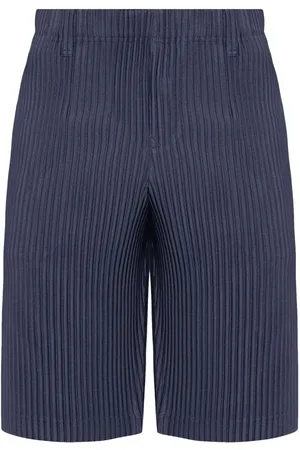 Issey Miyake Plisserede skræddersyede shorts