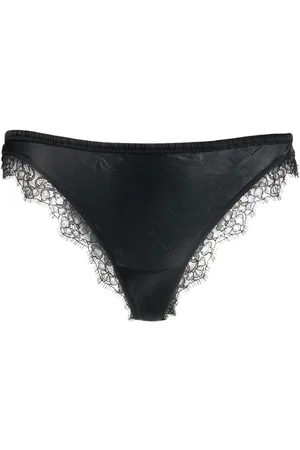 MAISON CLOSE Trusser med blondedetalje