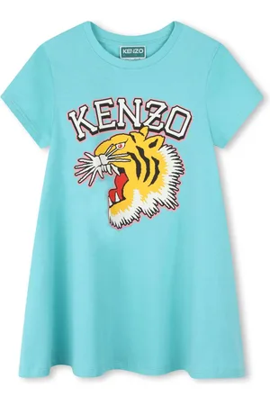 Kenzo Hættetrøje med tigerhoved-tryk