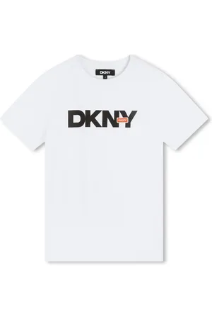 DKNY T-shirt med logotryk
