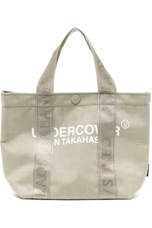 UNDERCOVER Tote i lærred med logotryk