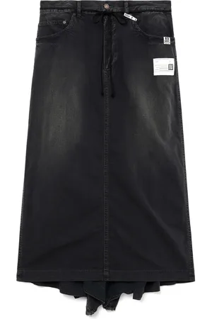 Maison Mihara Yasuhiro Draperet denimnederdel