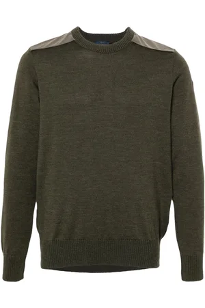 Paul & Shark Sweater i uld med logo
